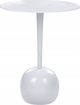 Attēls no Beliani Stolik pomocniczy metalowy biay EUCLA