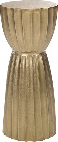 Изображение Beliani Stolik pomocniczy metalowy zoty OUYEN