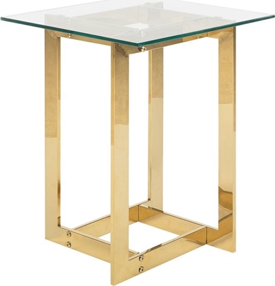 Picture of Beliani Stolik szklany zoty CRYSTAL