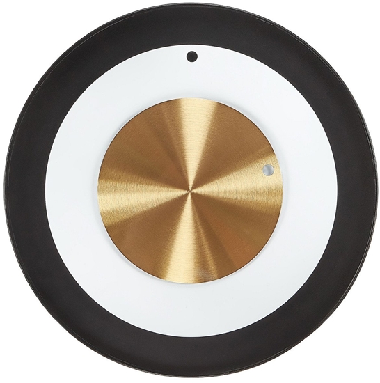 Picture of Beliani Zegar cienny CLUSES 30 cm Metal Czarny