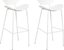 Attēls no Beliani Zestaw 2 krzese barowych biay SHONTO