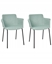 Picture of Beliani Zestaw 2 krzese do jadalni BELFIELD Mitowy