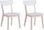 Attēls no Beliani Zestaw 2 krzese do jadalni biay SANTOS