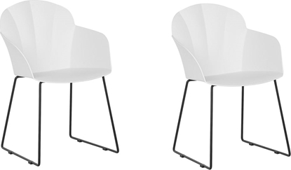 Picture of Beliani Zestaw 2 krzese do jadalni biay SYLVA