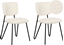 Picture of Beliani Zestaw 2 krzese do jadalni boucle zamana biel NELKO