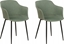 Picture of Beliani Zestaw 2 krzese do jadalni zielony ELIM