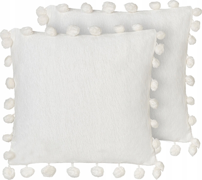 Attēls no Beliani Zestaw 2 poduszek Biay JASMINE 45 x 45 cm