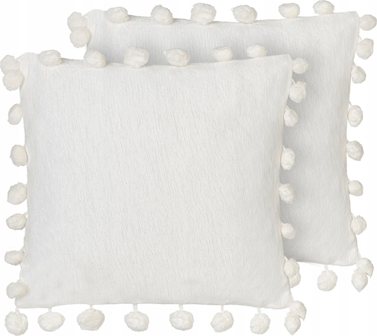Picture of Beliani Zestaw 2 poduszek Biay JASMINE 45 x 45 cm