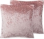 Picture of Beliani Zestaw 2 poduszek dekoracyjnych welurowych 45 x 45 cm róowy HOSTA