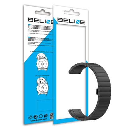 Attēls no Beline Beline pasek Watch 20mm Beauty czarny/black