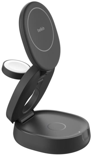 Picture of Belkin Boost Charge foldab. mag. 3-in-1 Charg. Qi2 bl. WIZ034kqBK