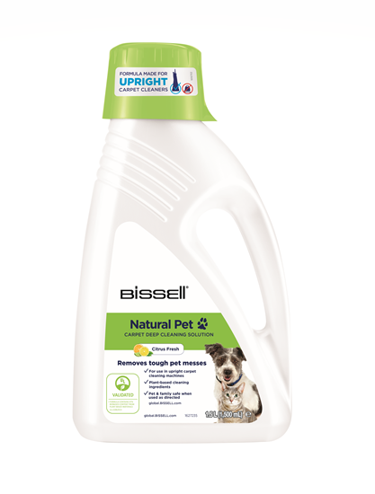 Picture of Bissell Upright Carpet Cleaning Solution Natural Wash and Refresh Pet 1500 ml