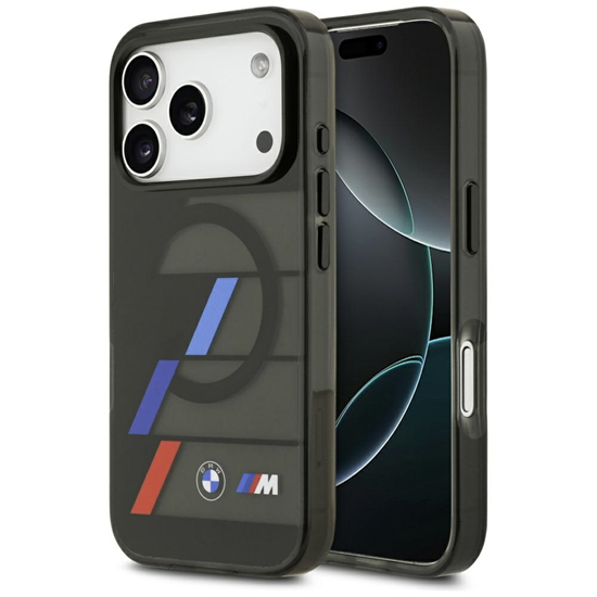 Изображение BMW M IML Metal Buttons Tricolor Lines MagSafe Case for Apple iPhone 17 Pro Max