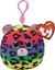 Picture of Breloczek TY Maskotka brelok TY Squish-a-Boos DOTTY - wielokolorowy lampart 8,5cm 39568