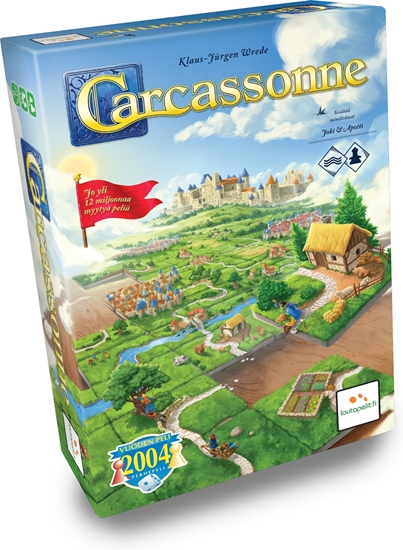 Picture of Carcassonne board game