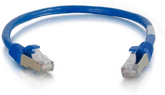 Picture of Cbl/15m CAT6A Shielded Patch Cable Blue