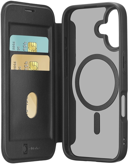 Picture of Cellularline Book Case Daily MAG iPhone 17 Black