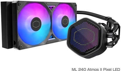 Picture of CoolerMaster WAK MasterLiquid 240 Atmos II Pixel LCD