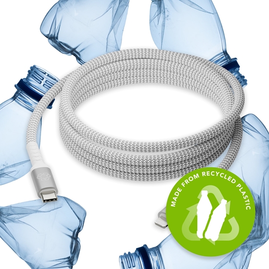 Изображение Kabel USB dbramante Lightning - USB-C 2.5 m Biay (CB25CLGR7121)