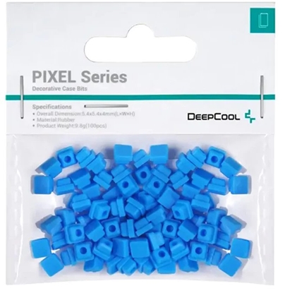 Изображение DeepCool PIXEL, Universal, Other, Rubber, Blue, 9.8 g, 100 pc(s)