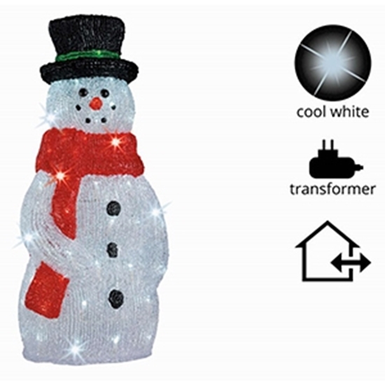 Picture of Dekors Sniegavīrs 50LED 40cm