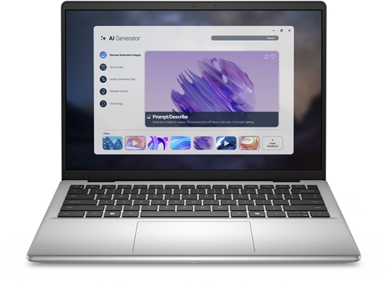 Picture of DELL Pro 14 Essential PV14255 Copilot+ PC AMD Ryzen AI 7 PRO 350 Laptop 35,6 cm (14") Full HD+ 16 GB DDR5-SDRAM 1 TB SSD Wi-Fi 6E (802.11ax) Windows 11 Pro Srebrny