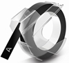 Picture of Dymo 3D Label Tape 9 mm x 3 m Plastic glossy black