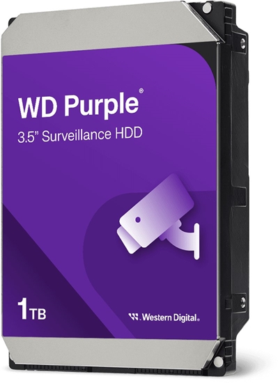 Picture of Dysk WD HDD WD Purple 1TB 3.5" SATA
