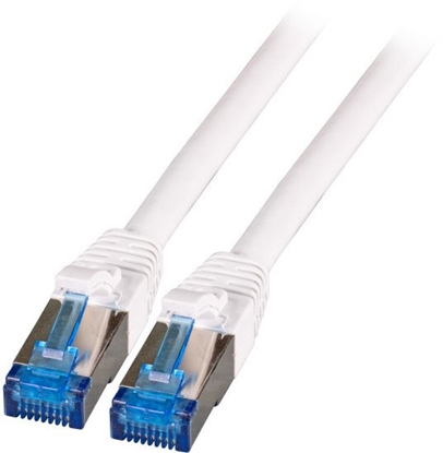 Attēls no EFB RJ45 Patchkabel S/FTP Cat6A Superflex LSZH WEISS Laenge 25m 10Gbit 500MhZ 100 Prozent Kupfer mit Cat 7 Rohkabel