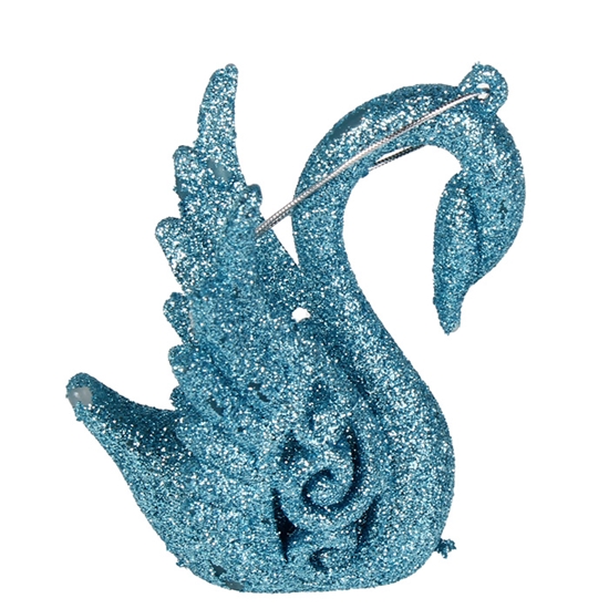 Picture of Egļu dekors 3D 10-14cm, ledus zils