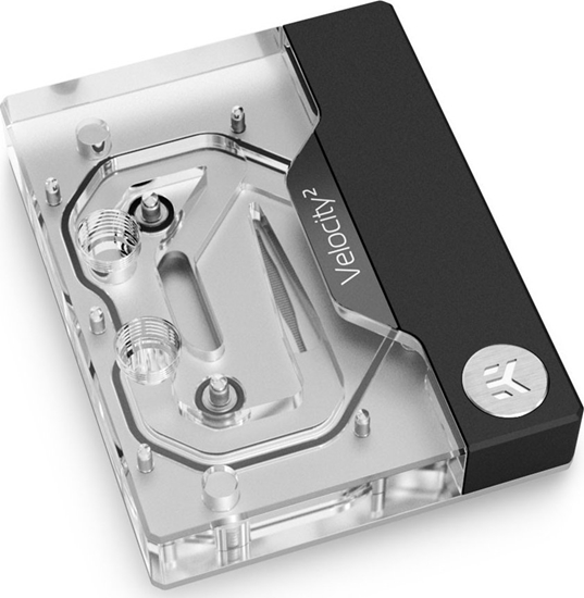 Изображение EKWB EKWB EK-Quantum Velocity D-RGB - AM5 Nickel + Acryl, CPU cooler (titanium)