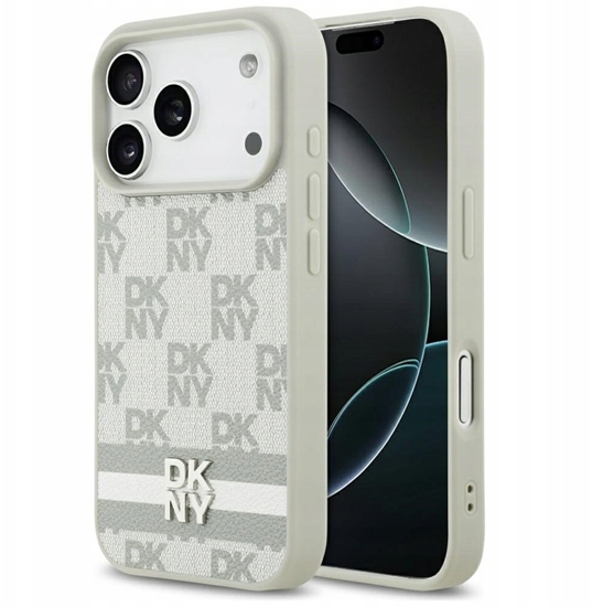 Picture of Etui DKNY Checkered with Printed Stripes  do iPhon