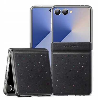 Attēls no Etui Dux Ducis Stex na Samsung Galaxy Z Flip7 - czarne