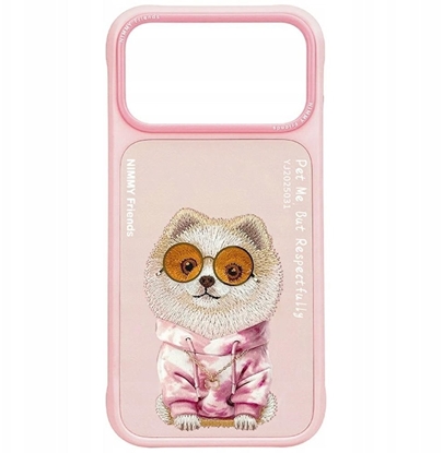 Picture of Etui Nimmy Glasses Cool Dog do iPhone 17 Pro rozowy