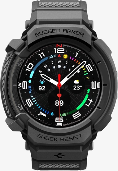 Изображение Etui Spigen Rugged Armor Pro do Samsung Galaxy Watch 8 Classic 46mm Matte Black