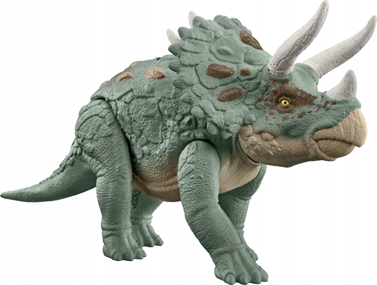 Изображение Figurka Mattel Jurassic World Gigantic Trackers Triceratops (HTK79)