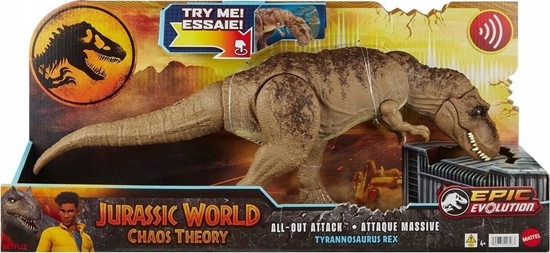 Picture of Figurka Mattel Mattel Jurassic World All-Out Attack Tyrannosaurus Rex, toy figure