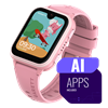 Изображение Garett Kids Vibe AI 4G Smartwatch Pink