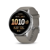 Picture of Garmin Venu 4 - 45mm, Silver with Silver Gray Silicone Band sports watch