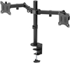 Изображение Goobay Dual Monitor Mount Flex, Black