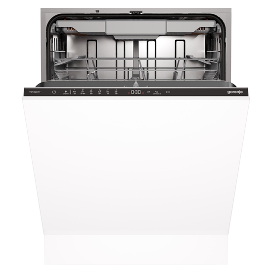 Изображение Gorenje Dishwasher | GV16D5 | Built-in | Width 59.8 cm | Number of place settings 16 | Number of programs 6 | Energy efficiency class D | Display | AquaStop function
