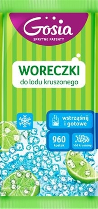 Picture of Gosia Woreczki do lodu Gosia "Wstrznij i gotowe"- Lód kruszony 8szt.