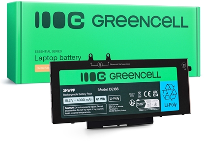 Изображение GREEN CELL BATERIA DE166 DO DELL 3HWPP LATITUDE 5400, 5401, 5410, 5411, 5500, 5501, 5510, 5511, 7591 4000MAH 15,2V