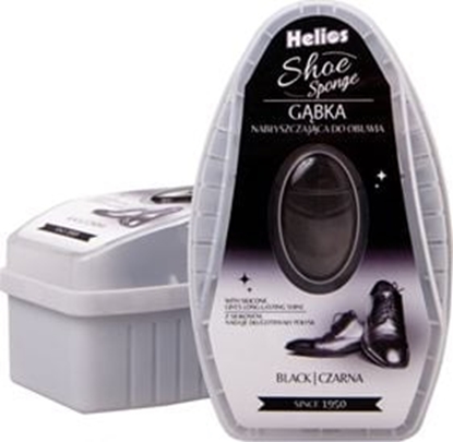 Attēls no Helios Gbka nabyszczajca do obuwia czarna Helios 6ml uniwersalny