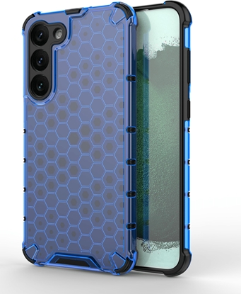 Attēls no Hurtel Honeycomb etui do Samsung Galaxy S23+ pancerny hybrydowy pokrowiec niebieskie