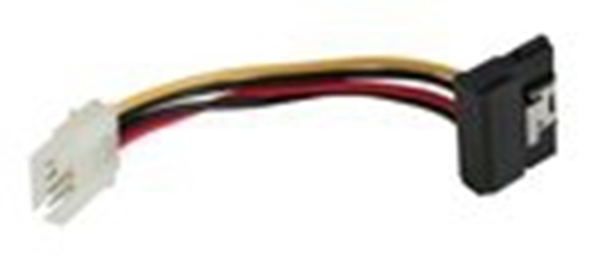 Picture of InLine SATA Kabel Floppy - 15 Pin SATA 6cm - 29660A