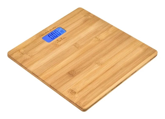 Picture of JATA BATHROOM SCALE DIGITAL LCD AUTO ON/OFF 2XAAA NOT INCLUDED BAMBU HBAS1489