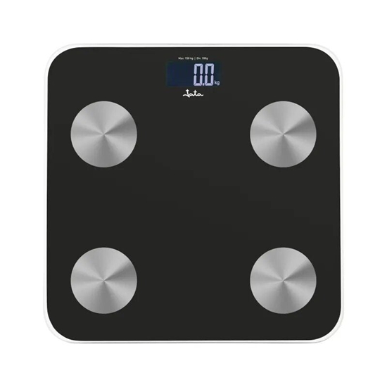 Picture of JATA BATHROOM SMART SCALE DIGITAL LCD UP TO 15 USERS BLACK HBAS1155