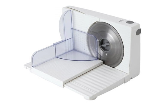 Picture of JATA COLD MEAT CUTTER 170MM DISK 1 TO 15MM CUT 150W BLACK JECF0300