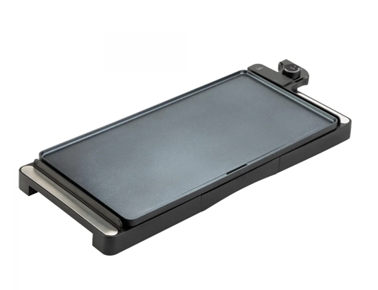 Picture of JATA ELECTRIC GRIDDLE COOL-TOUCH HANDLES 508X254MM 2500W BLACK JEGR1245